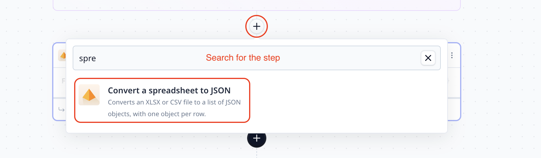 Spreadsheet to JSON